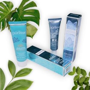 SET OF 2 PURLISSE BLUE LOTUS